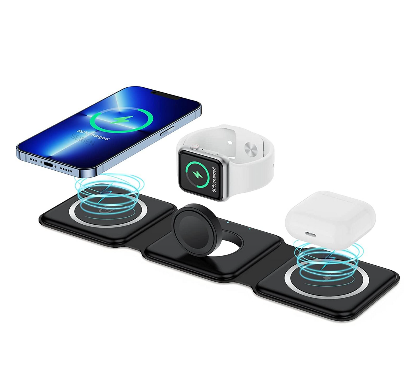 AirFold™ 3 in 1 Foldable Wireless Charger