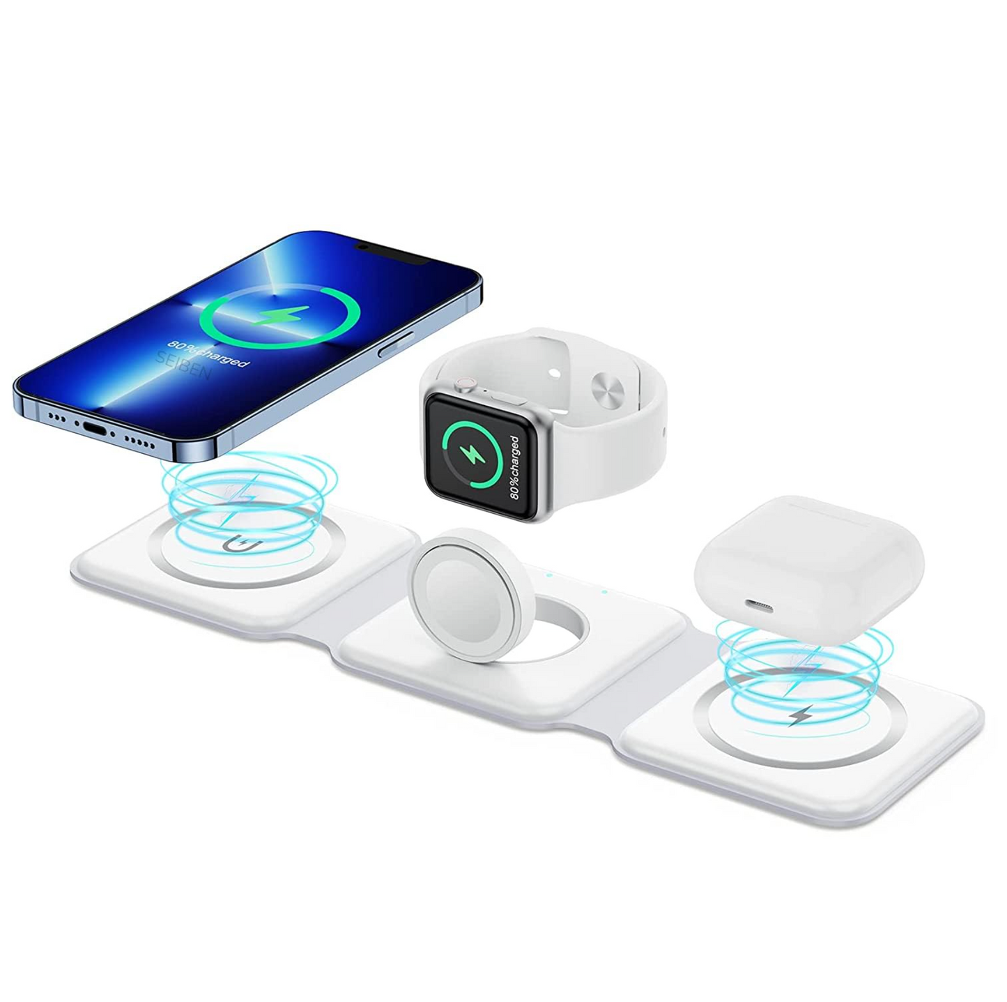 AirFold™ 3 in 1 Foldable Wireless Charger